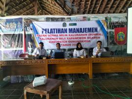 Pelatihan Manajemen BUMDes Kalurahan Beji Tingkatkan Kesiapan Pengurus dalam Pengembangan Usaha Keta